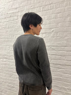 Charcoal Thermal Henley