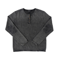 Charcoal Thermal Henley