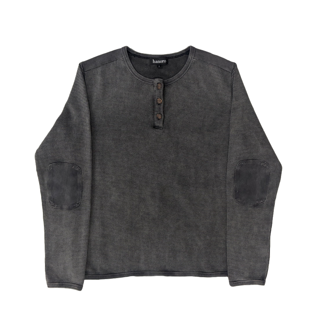 Charcoal Thermal Henley