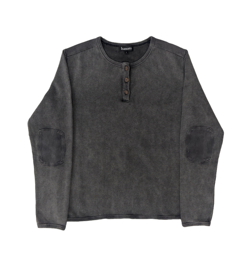 Charcoal Thermal Henley